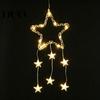 Gift for Holiday Decoration LED Christmas Window Star Decoration, Battery Operated Hanging Warm Winter Home Seasonal Lighting Lighted Shaped
