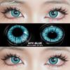Eyeshare Colored Contact Lenses 2PCS Halloween Costume Colored Invisible Red Lenses Cosplay Color Makeup Purple Contact Lenses Eye Makeup Lenses
