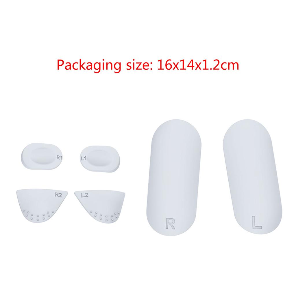 Легкий силиконовый чехол-накладка на кнопки VR-контроллера для PS VR 2, защитники кнопок ручки, противоударный чехол для контроллера