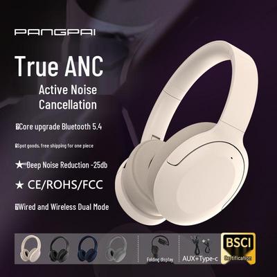 P3965ANC Складные Bluetooth накладные наушники с активным шумоподавлением