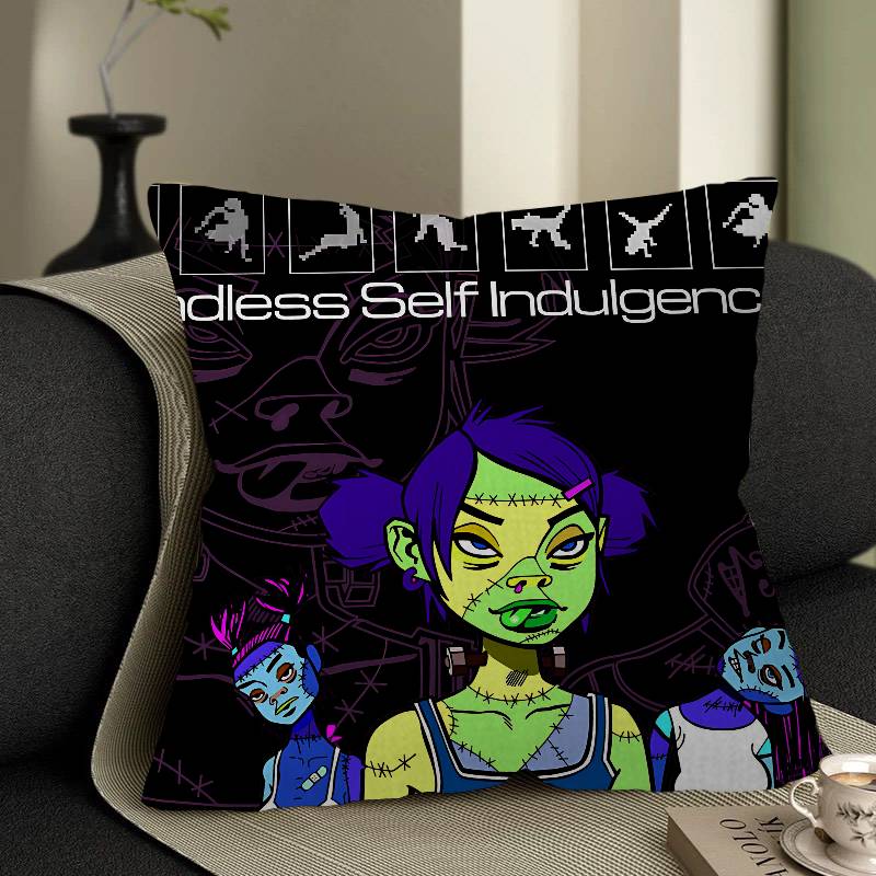 A-Mindless Self Indulgence-S Lucky Dragon Pillow Cover Sofa Cushion Cover Home Room Decoration Children Gift