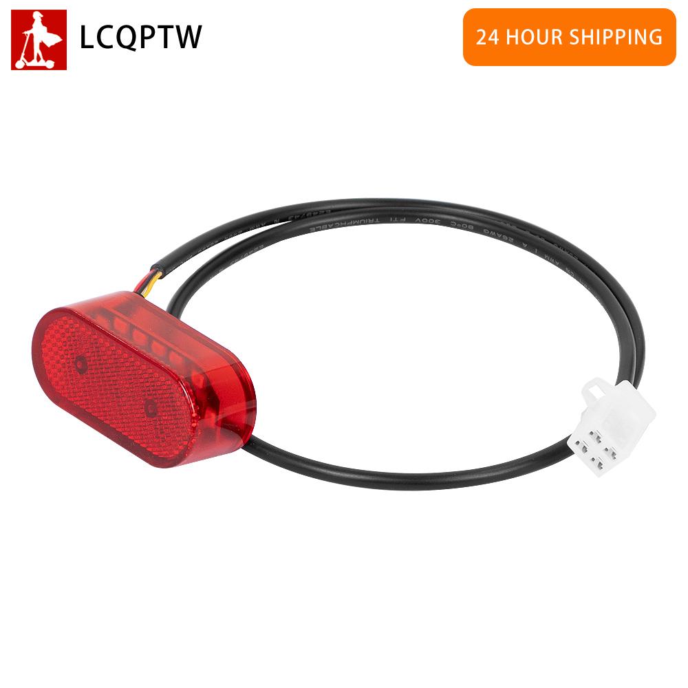 Electric Scooter Waterproof Rear Tail Light for Speedway for Rockway for Dual Crossover Taillight Fender Lamp Warning Light Part