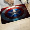 1pc Marvel  Shield Themed Doormat Decor Rug for Home Living Room Bedroom Bathroom Doorway Non Slip Absorbent Durable Entrance