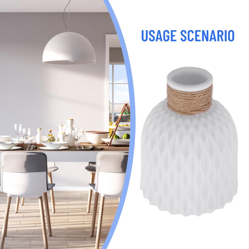 Пластиковая ваза для цветов ручной работы, настенное украшение для дома, новая талия