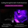 One with Four Atmosphere Lamp Auto Interior LED Foot Lights Universal Night Lamp  Car