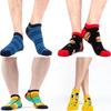 5 пар мужских и женских носков геометрического цвета, повседневные носки-лодочки, клетчатые полосатые носки