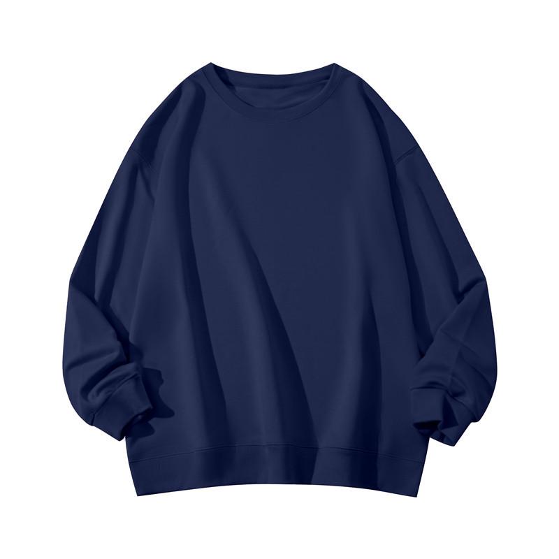 Autumn and winter fleece thickened sweater women's loose Korean version oversize long-sleeved top wear autumn clothes pullover jacket