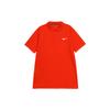 Solid Color Logo Casual Short Sleeve Polo Shirt Men Tops Red CW6851-657
