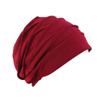 Caps Cotton Headscarf Solid Color Chemotherapy Cap Muslim Hijabs Women Head Wrap Turban Beanie Cap