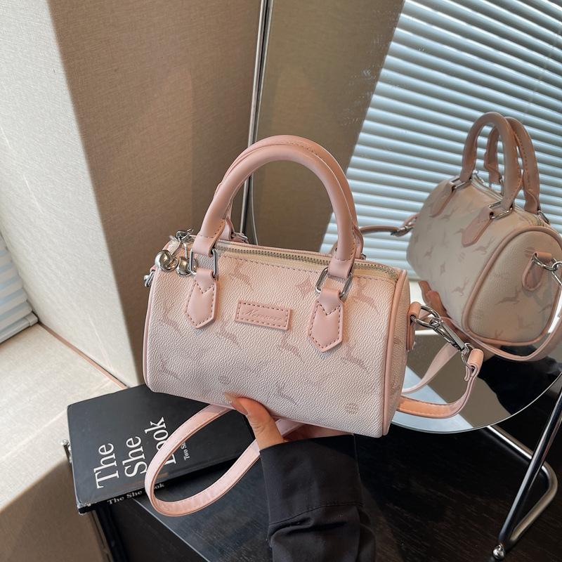 Универсальная маленькая сумка для ношения в руке, женская новая модная сумка-подушка с принтом, простая сумка-мессенджер на плечо для поездок на работу