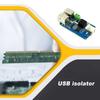 USB-изолятор Твердый АБС-пластик Легкий изоляционный модуль Коррозионная стойкость Плата защиты от перенапряжения Источник питания