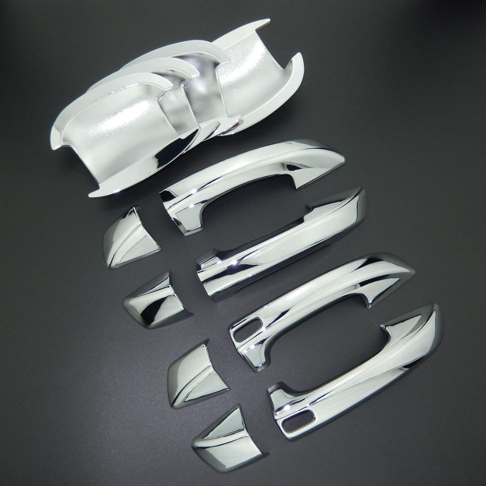 Для Volkswagen VW Sharan MK2 7N 2010-ABS хромированная дверная ручка, накладка на дверную чашу 2011 2012 2013 2014 2015 2016