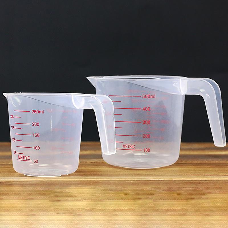 3 шт. наборы мерных стаканов для выпечки жидкости ПВХ мерный стакан для измерения объема кухонные инструменты для выпечки градуированные мерные стаканы