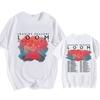 Imagine-Dragons Loom World Tour T-shirt Men/Women Short Sleeve Cotton Tee-shirt Summer Casual Hombre Aesthetic Graphic Print Tee