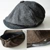 Модная 4 цвета, модная мужская теплая плоская кепка, мужская повседневная восьмиугольная шляпа, мужской берет в стиле ретро, ​​мужская шляпа газетчика