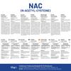 NAC N-Ацетилцистеин 600 мг 150 капсул | Произведено в Великобритании компанией Prowise Healthcare