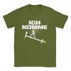 Erika VikUnisex Ich Komme T Shirt for Unisex Cotton Casual TShirts Round Neck Eurovisions   Tees Short Sleeve Tops New Arrival