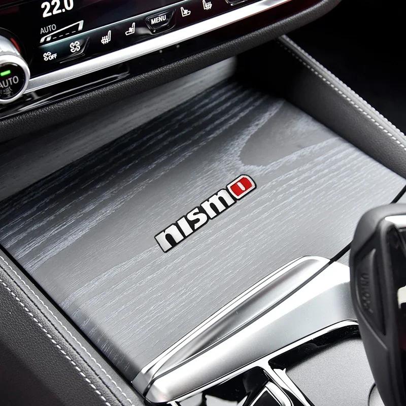 Наклейка на кнопку стеклоподъемника автомобильного окна Наклейка на руль Для Nissan Nismo Tiida Teana GTR Juke Versa Almera Автомобильные аксессуары