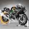 Спрей 1:6 Кавасаки Гоночный Ниндзя 500 H2R Мотоцикл Симуляция Звук Свет Быстрый и Яростный Детский Подарок Коллекционная Ценность Дисплей