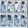 Чехол для телефона с рисунком морской жизни и морской черепахи Для iPhone 16,15,14,13,12,11 Plus,Pro,Max,XR,XS,X,Plus,SE,Mini Прозрачный мягкий чехол
