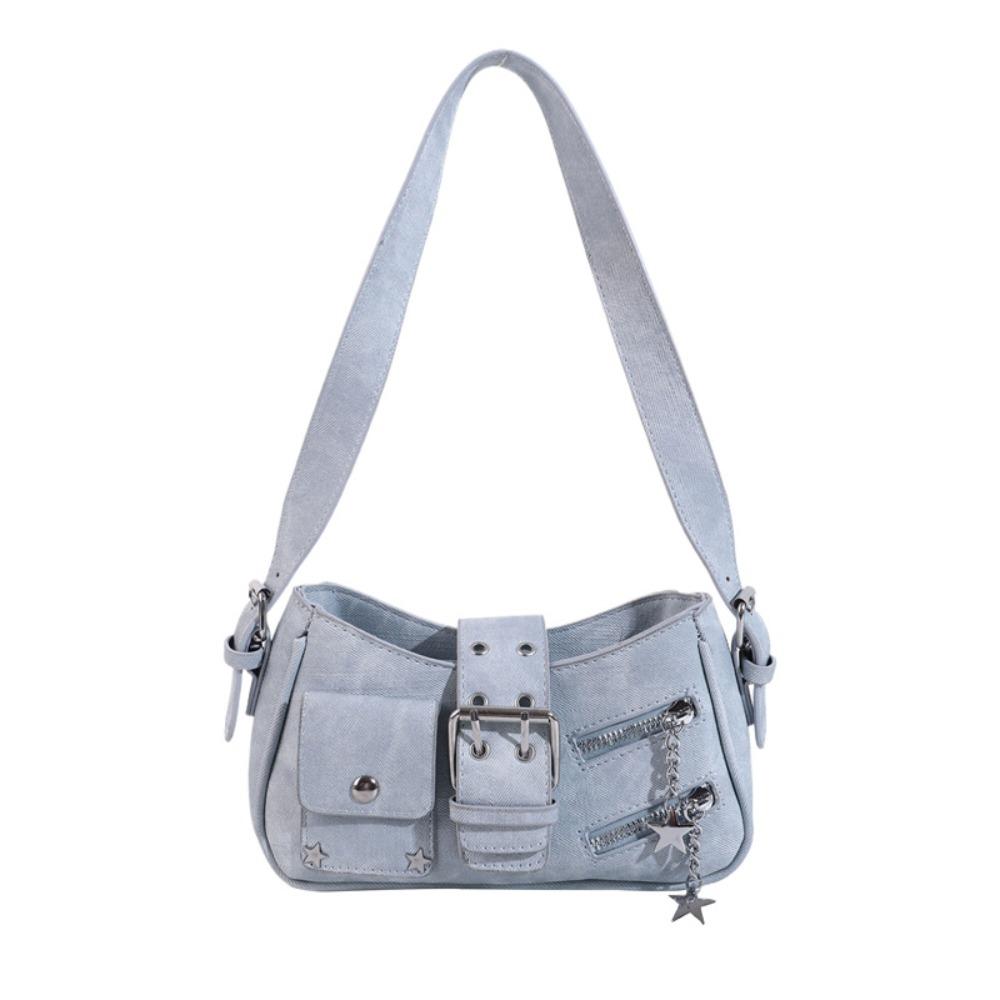 Star Spicy Girl Shoulder Bag Handbag Retro Crossbody Bag Portable Y2K Underarm Bag Shopping