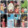 B-8 Spirited Away  Black Case for Redmi 10A 10C 12C 13C 9A 9C 9T A3X Note 10 9 9S 10S iPhone 11 12 13 14 15 16 X XS Pro Max Mini 7 8 Plus XR