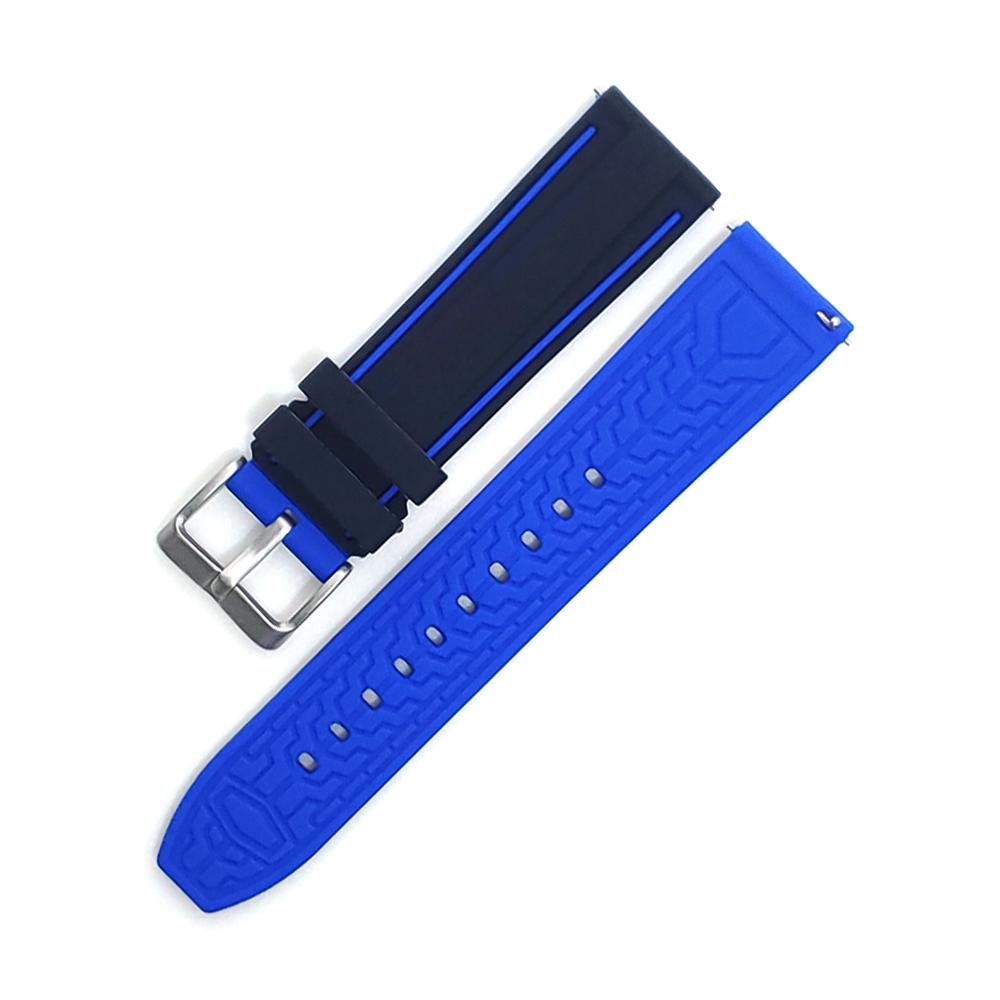 20mm 22mm 24mm Silicone Rubber Strap For Ticwatch Pro 5 Watch Band For Ticwatch Pro 3 Ultra GPS LTE/GTX/GTH 2/E3 Wristband