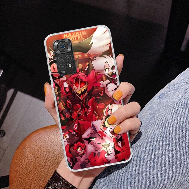 H-Hazbin Hotel Ангел Пыль Чехол для Телефона для Чехла для Телефона для Xiaomi Redmi Note 15 14 14S 13 Pro Plus 12 12S 11S 11E 10S 10 11T 5G Uni