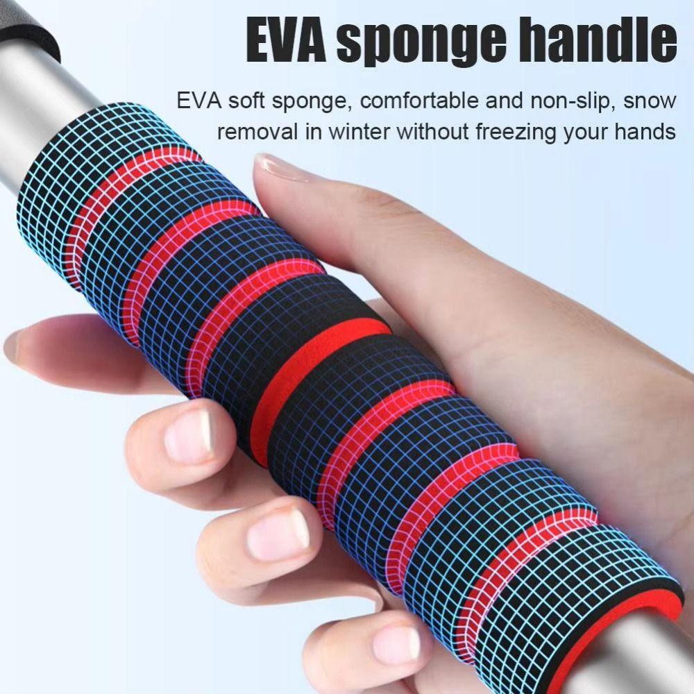 3 in 1 Extendable Ice Scraper Portable Snow Removal Brush  for Front Windshield