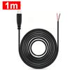 0.25/1M USB C To 2 Pin Bare Wire Open End Power Cable USB Type-C Male Plug 2-Pin Pigtail Cables Replacement Repair DIY Cord