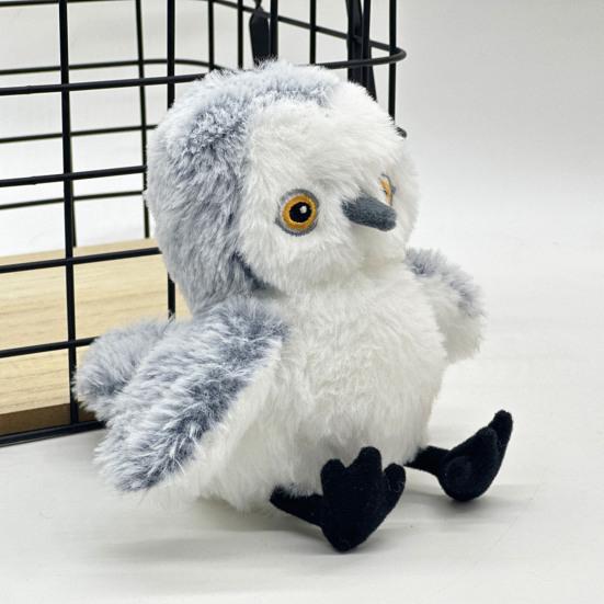 Игрушка для кошек Yousheng Chirping Bird, интерактивная автоматическая игрушка-пищалка для домашних кошек, плюшевая щебечущая птица с перьевым хвостом