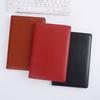 PU Leather A5 File Folder With Elastic Pen Insert Waterproof Business Meeting Contract Clamp Card Slot Clipboard Document Clip