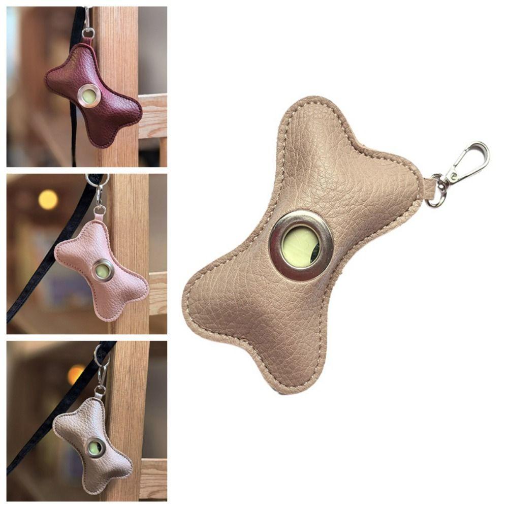 Creative Pet Poop Clean Bag Holder Bone Shaped Pet Waste Bag Carrier  Pet Accessories