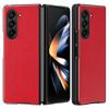 For Samsung Galaxy Z Fold6 5G Case Litchi Texture PU Leather Coated PC Phone Cover