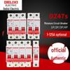 Миниатюрный автоматический выключатель Delixi DZ47S: 2-полюсный, 16А, 20А, 32А, 63А Бытовой воздушный выключатель