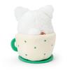Sanrio Mascot Holder Cup Hanamaru Obake 11cm W x 10cm D x 13cm H Polyester 690864 (Always Together!) (Ghost) Approx.