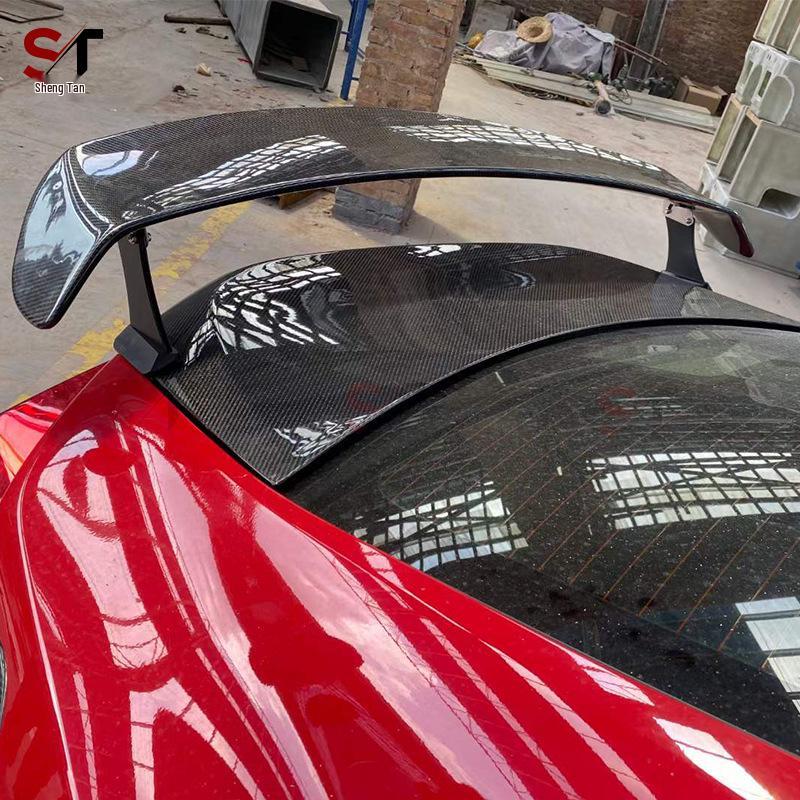Диффузор-лип спойлера заднего бампера в стиле SARD из углеродного волокна для Toyota GT86/Subaru BRZ