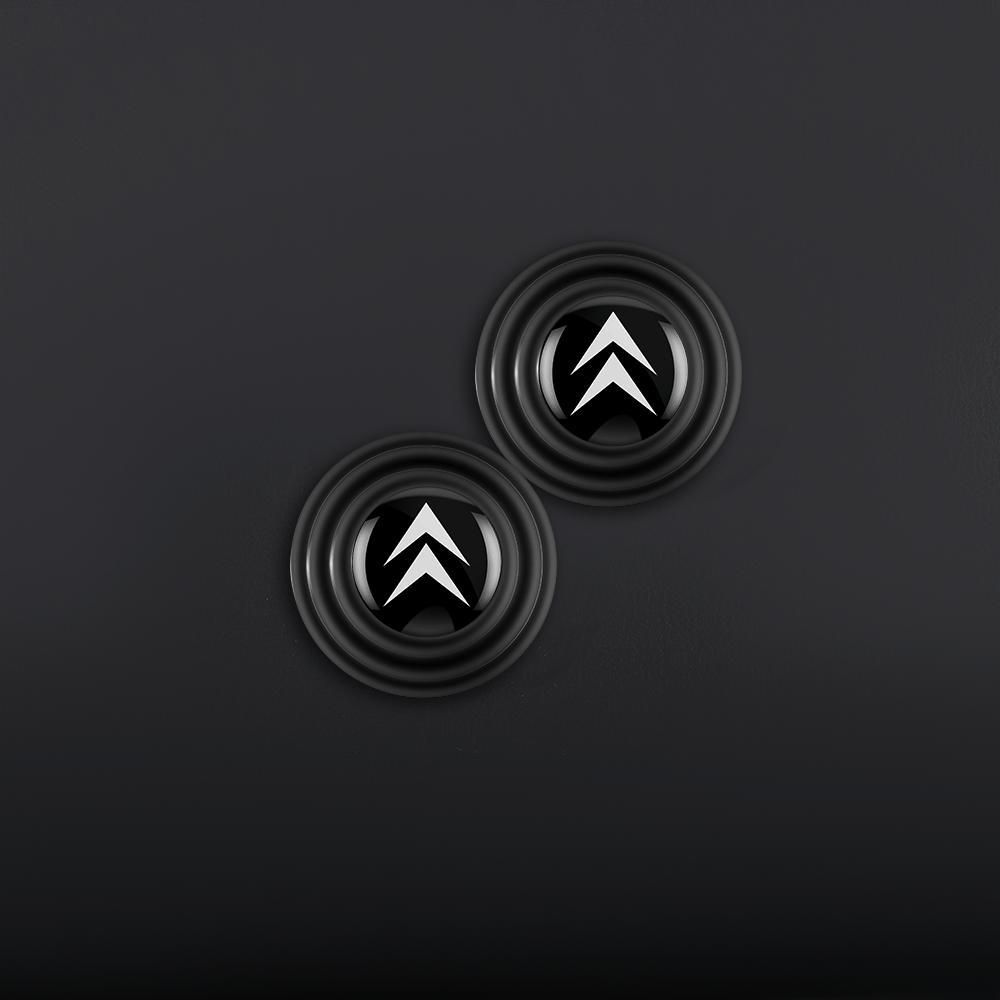 VYTR5 4/10pcs Car Door Trunk Sound Insulation Shock Absorbing Anti-collision Pad Stickers Accessories For Citroen C4 Picasso Xsara C5