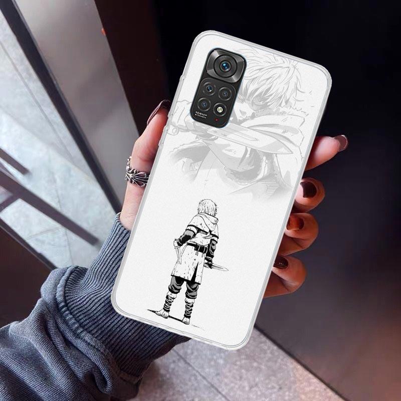 Vinland Saga Phone Case For Xiaomi Redmi Note 10 11 12 13 14 15 Pro Plus 11S 12S 14S 11T 11E 10S Soft TPU Back Cover Redmi Note