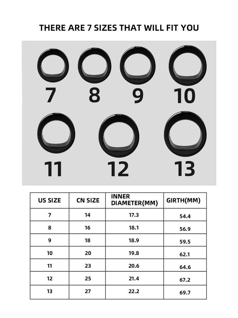 Самое продаваемое умное кольцо Bluetooth с приложением для отслеживания фитнеса