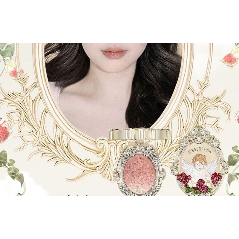 CHEERFLOR - Angel Apocalypse Embossed Gradient Blusher - 2 Types