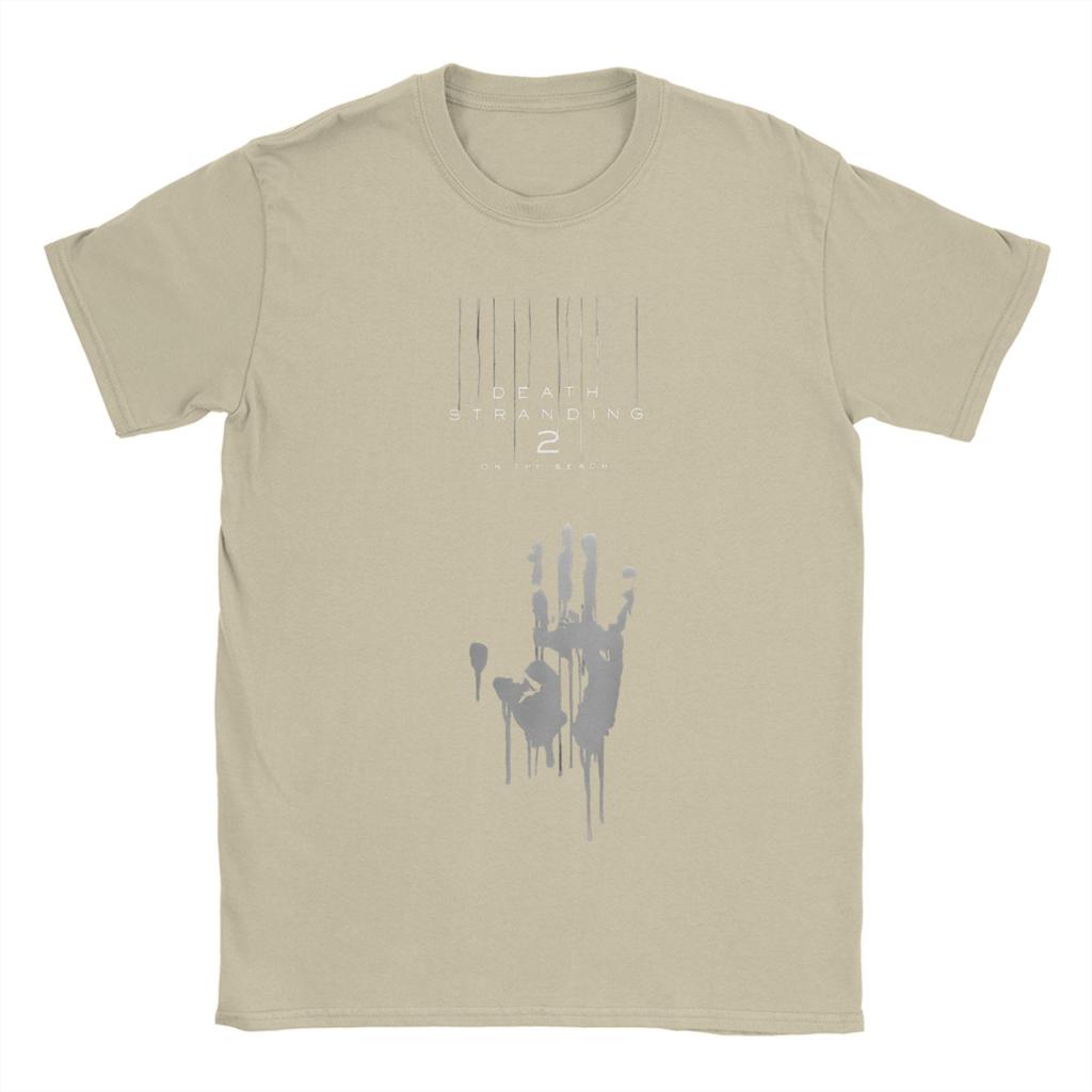 Death Stranding New Series T Shirts Unisexs Pure Cotton TShirts Round Neck Video Game Tees Short Sleeve Oversized Clothing