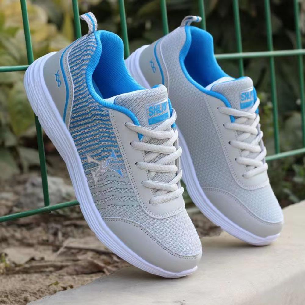 Новые кроссовки, женская повседневная спортивная обувь, дышащая, легкая, на мягкой подошве, на плоской подошве