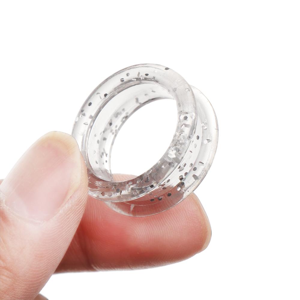 Цветное силиконовое кольцо для стрижки волос, аксессуары для домашних животных, подходящие для ножниц, кольцо для стрижки