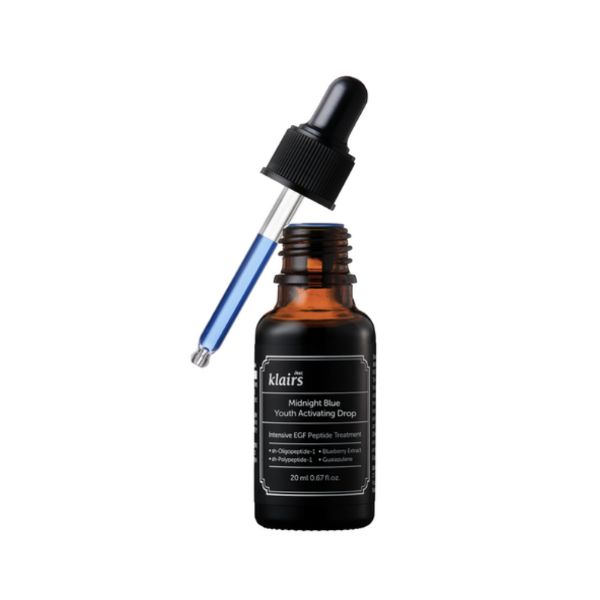 Klairs Сыворотка-ампула EGF Midnight Blue Активирующая молодость Пептидная сыворотка против старения 20 мл