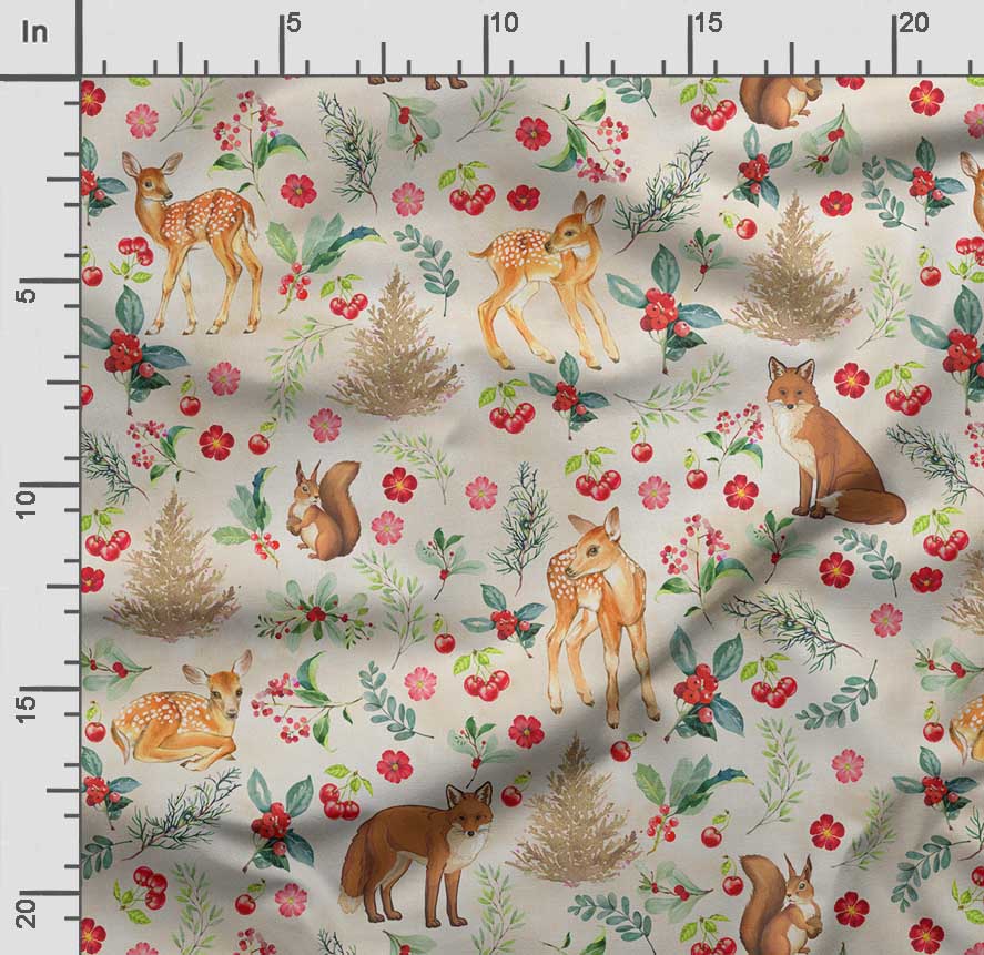 Soimoi Животный принт, хлопковый батист, ткань для квилтинга, продаваемая во дворе шириной 42 дюйма, хлопчатобумажная ткань средней плотности, швейные принадлежности,