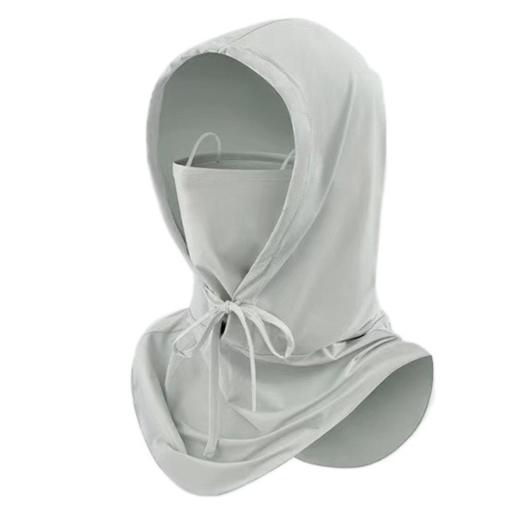 Защита от ультрафиолета Ice Silk Mask Регулируемая вуаль для защиты от ультрафиолета Солнцезащитная балаклава для лица Унисекс