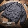 Мужская ретро-куртка M65 Madden Workwear, водостойкая, с воротником-стойкой - Теплый хлопковый осенне-зимний плащ