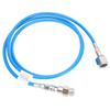 CO2 Soda External High Pressure Adapter Hose Kit CGA320 for Soda Stream Blue 2m/6.6ft