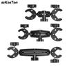 Ballhead Double for Head Clamp Kit Motorcycle for Head Clip Action Camera Bracket for Gopro 13 12 11 10 9 Insta360 X4 Accessory